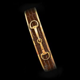 Brown- Skinny- Gold