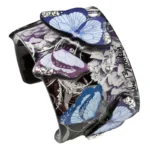 Cuff Wide – Blue Butterfly