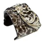 Cuff Wide – Brown Paisley