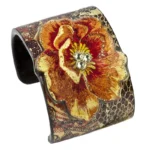 Cuff Wide – Paisley Peach