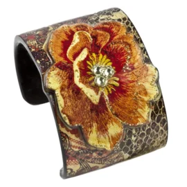 Cuff Wide – Paisley Peach