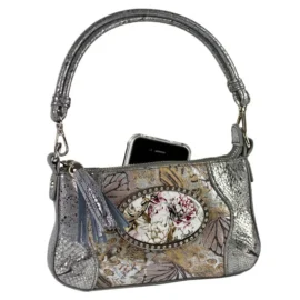 Tiny Shoulder – Metallic Silver – Buckle Magnafab