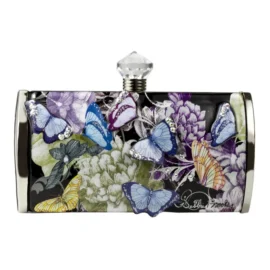 Short Clutch – Blue Butterfly