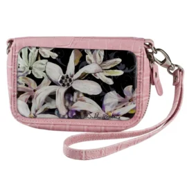 Wrist Bag Cell Phone holder – Tahiti Flower