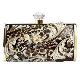 Short Clutch – Brown Paisley