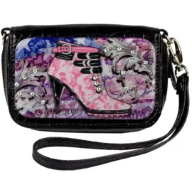Wrist Bag Cell Phone Holder- Military Boot