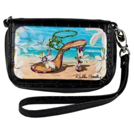 Wrist Bag cell phone holder – Black – Tahiti Shoe