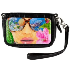 Wrist Bag cell phone holder – Black – Turtle Sunglasses
