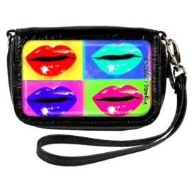 Wrist Bag cell phone holder – Black – AW Lips