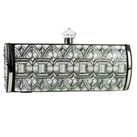 Long Clutch – Art Nouveau – Silver Arches