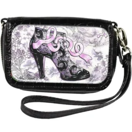 Wrist Bag Cell Phone Holder – Breast Cancer Shoe Ribbon