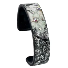 Nano Cuff – Silver Flower Vine