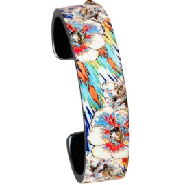 Nano Cuff- Floral Blue Tribal