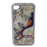 Clear cover – Blue Bow Shoe