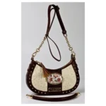 Curved Shoulder- Brown Beige – Lilly Flower Magnafab