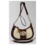 Curved Shoulder- Brown Beige – Lilly Flower Magnafab