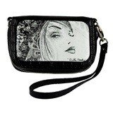 Wrist Bag Cell Phone holder Face artwork