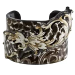Cuff Wide – Brown Paisley