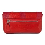 Fashion Clutch – Red – Red Snake Lace Magnafab