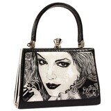 Large Petite – Black Leather – Britney Rendition