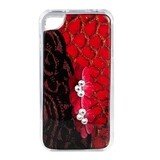 Clear cover – Red Snake Lace