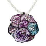 Magna-Pendant – Purple Rose Purple Butterfly Luxury
