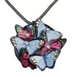 Magna-Pendant – Purple Rose Purple Butterfly Luxury