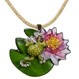 Magna-Pendant – Purple Rose Purple Butterfly Luxury