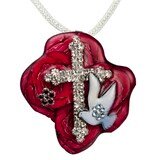 Magna-Pendant – Purple Rose Purple Butterfly Luxury