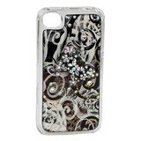 Clear cover – Butterfly Flower Swirl LX