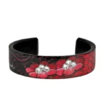Nano Cuff – Red Snake Lace