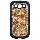 Tuff Case – Brown Tooled Leather