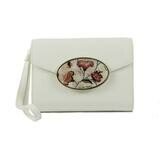 Fashion Cross Body – White – Lilly Flower