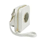 Tech Case- Gold Hardware- White Gold- Dressage