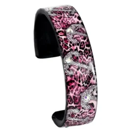Nano Cuff – Pink Leopard Anchor