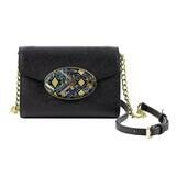 Large Fashion Cross Body – Black – Gold Hardware