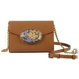 Large Fashion Cross Body – Tan – Gold Hardware