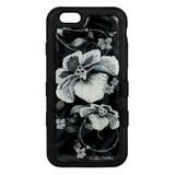 Tuff Case – Black and White Flower