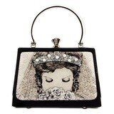 Large Petite Black Satin – The Bride