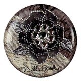 Mini MagnaFab Black Ice Flower