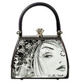 Petite Sassy – Black Leather – Face
