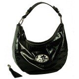 Hobo – Black – Silver Hardware – Deco
