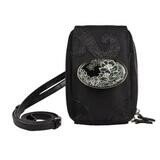 Mini Cross Body – Black- Silver HW- GEM