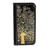 Deluxe Leather iphone Jacket – Gold Tree of Life