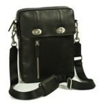 Crossbody Bag – Unisex – Brushed aluminum Hardware