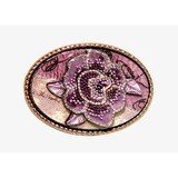 Buckle Black Ice Flower