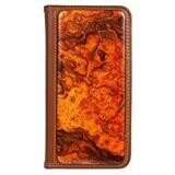 Deluxe Leather iphone Jacket – Carpathian Burl