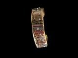 Silver Western Diamond Horseshoe Nano Cuff
