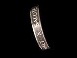 Silver Snake Black Woven Halt a X