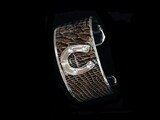 Silver Wide BR Leather Crystal H Shoe